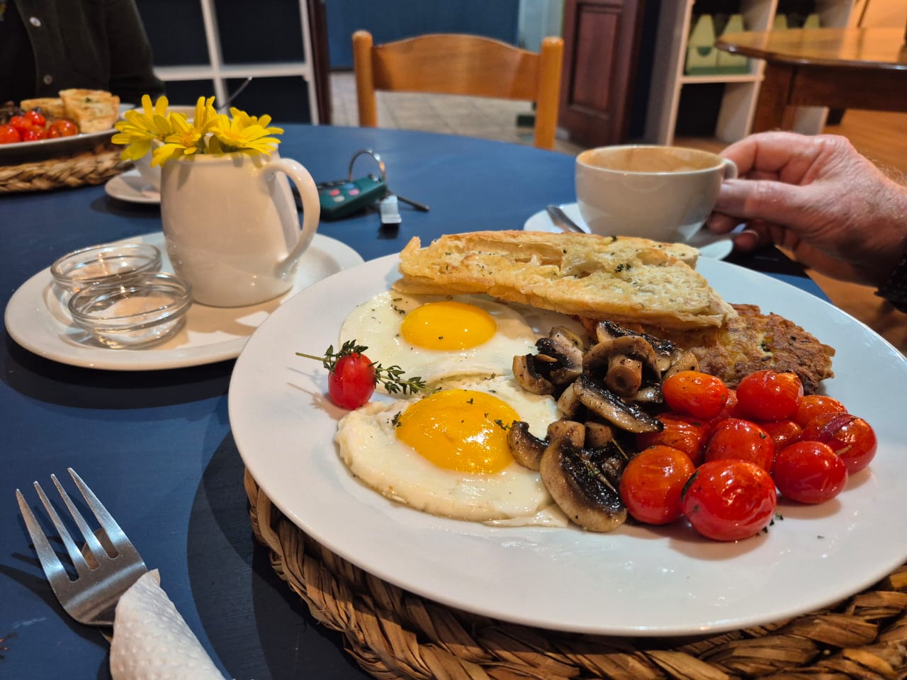 Catering food display for an event
