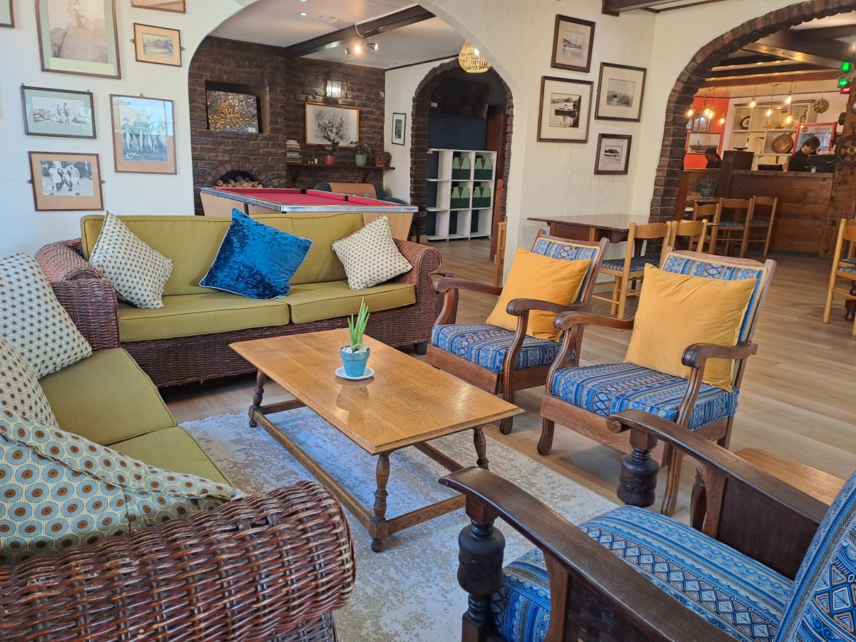 Sands Lounge & Bar seating area